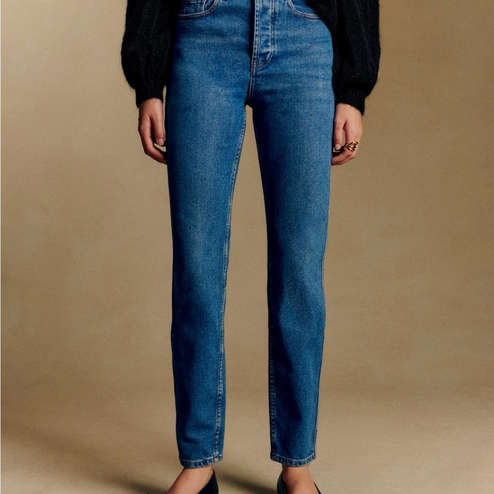 Sezane Brut Sexy Denim Blue - Size 8